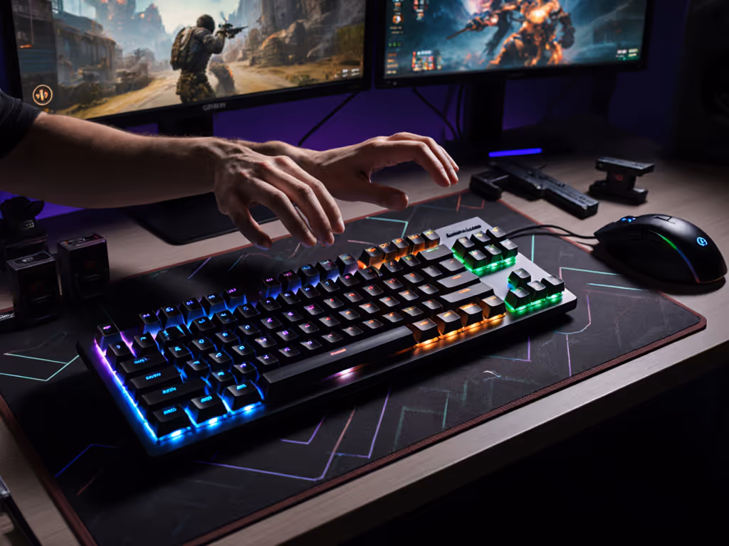 Adjustable Actuation Gaming: FPS Rhythm MOBA Depth Tests