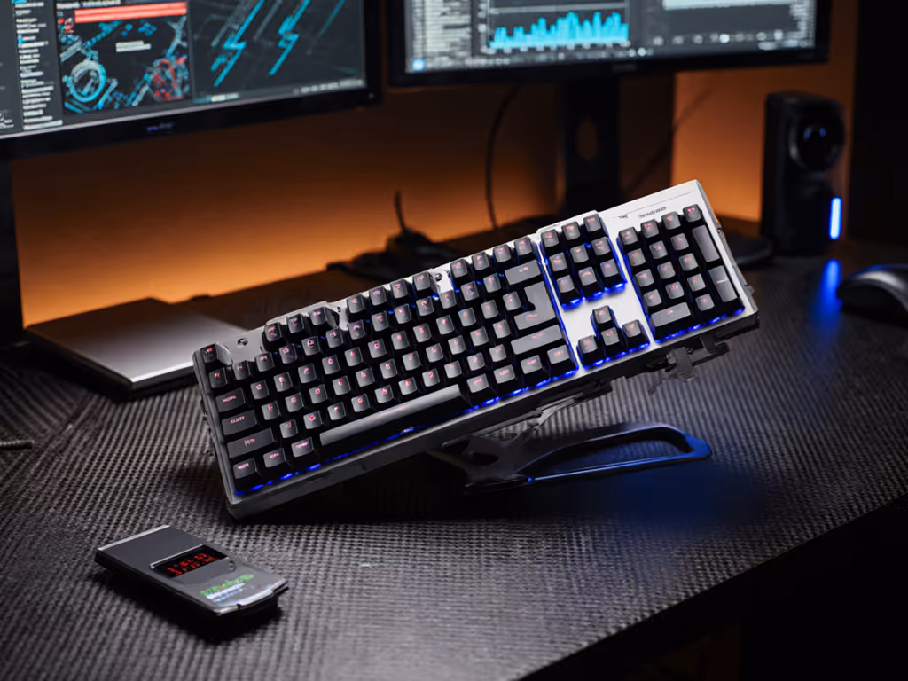 Gaming Keyboard Weight Distribution for Precision Stability