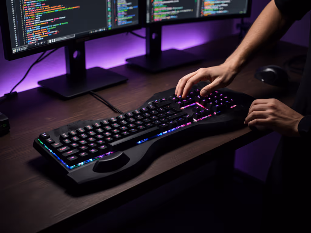 Ergonomic Gamer Keyboard: Wrist Strain Relief Guide