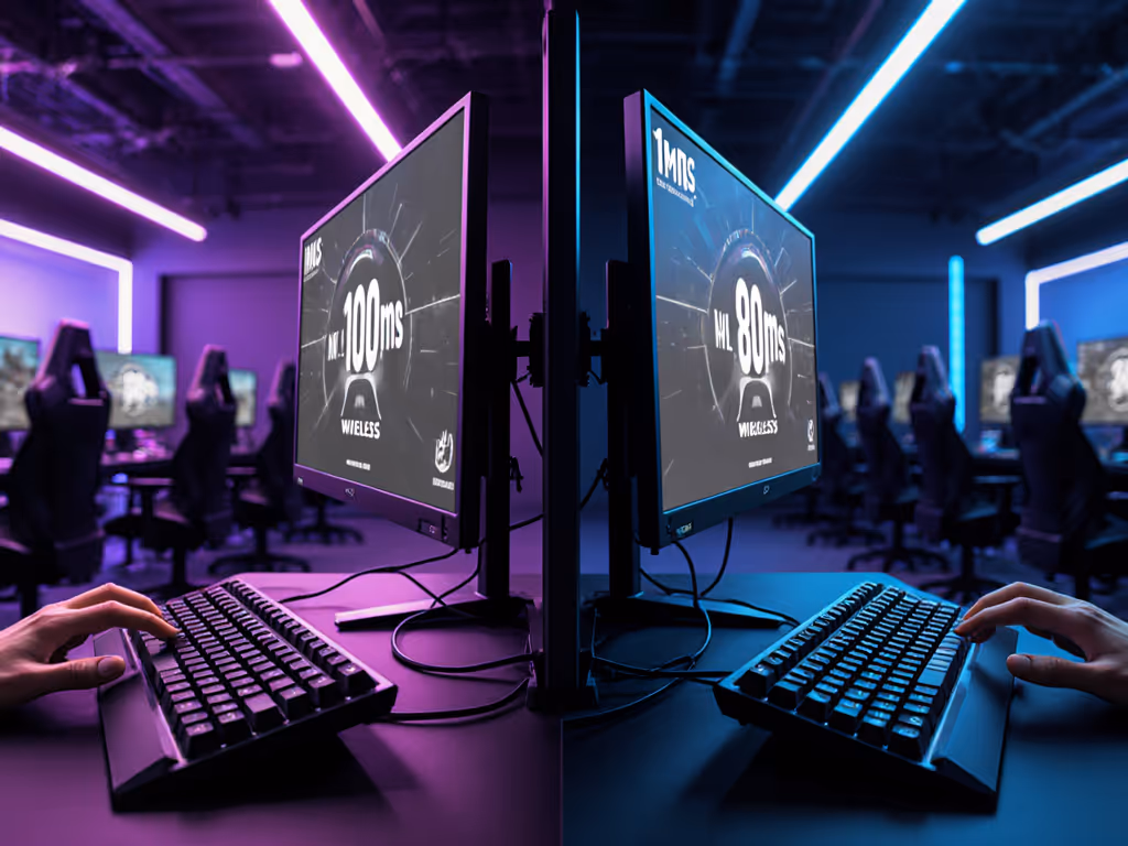 Wireless Gaming Latency: Wired's 79ms Edge Proven