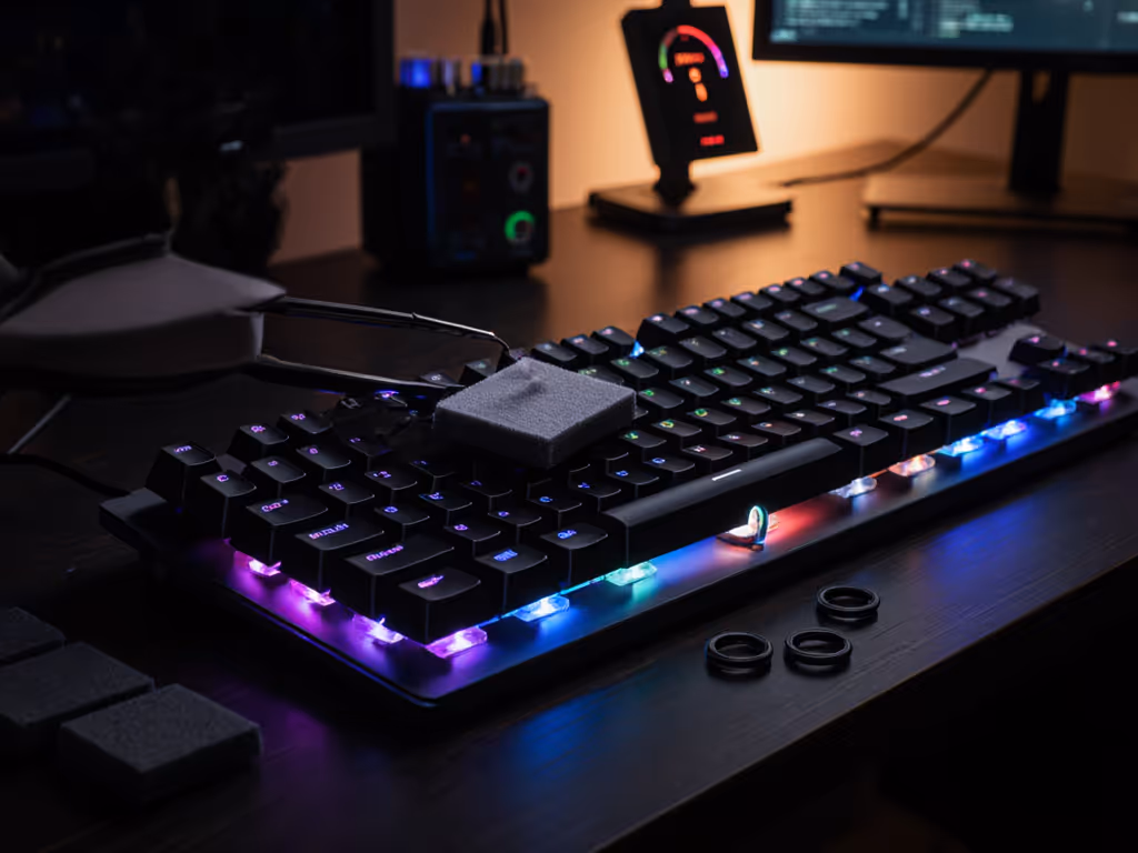Keyboard Sound Dampening: Proven Gaming Acoustics Fixes